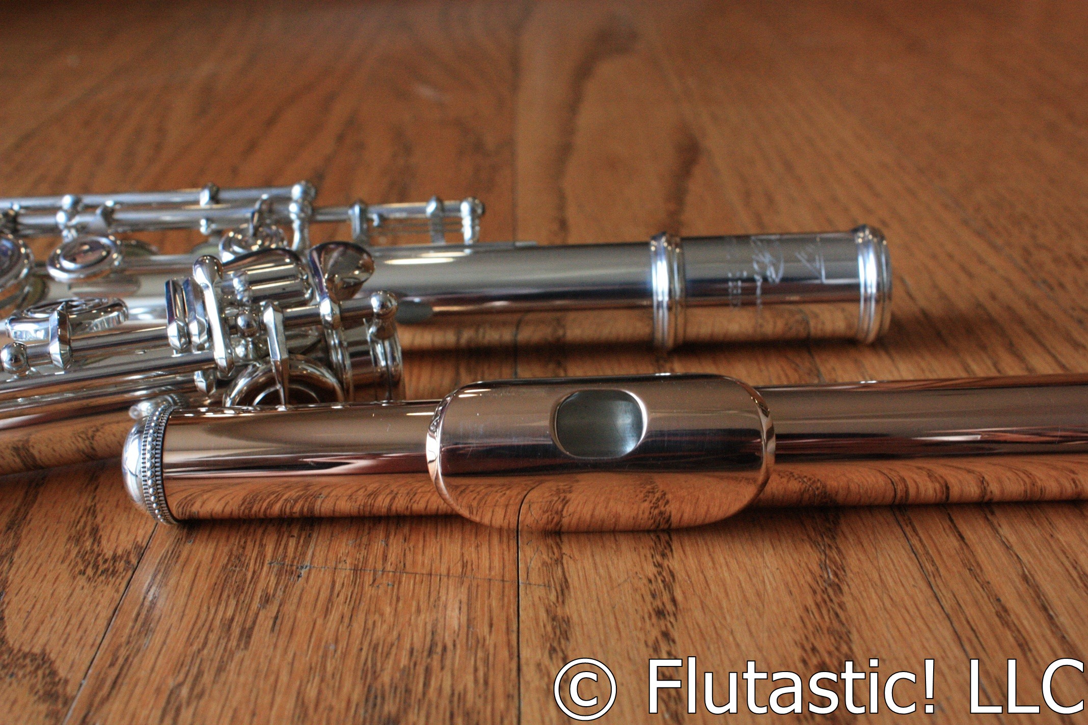 Powell Signature Flute w/ 9K Aurumite Headjoint (Used)-Offset G, C# trill, B foot