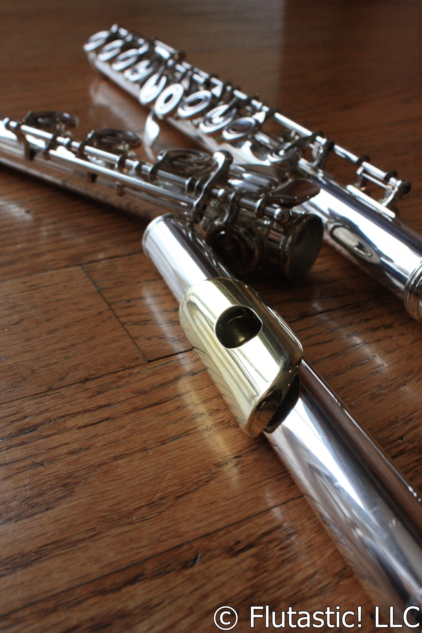 Tom Green Handmade Overture Handmade Flute (Used) - 14K Lip and Riser, Offset G, Split-E, B Foot - Image 3