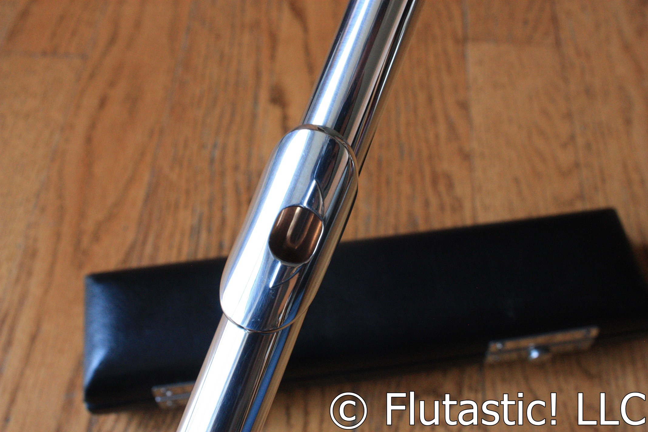 Powell Aurumite 14K Headjoint with Wings (Used)-Excellent - Image 3