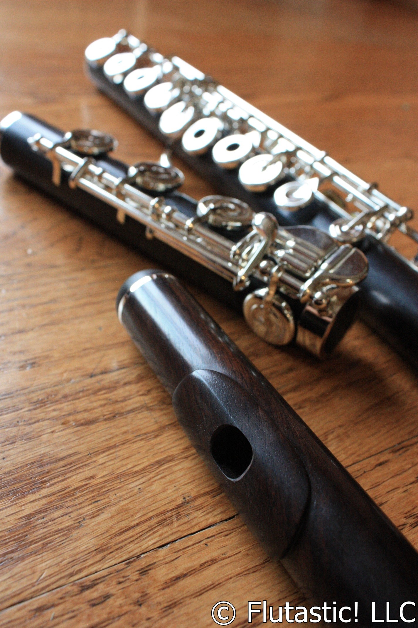 Di Zhao Grenadilla Wood Flute w/ Split-E, C# Trill, D# Roller and B Foot (New) - Image 5
