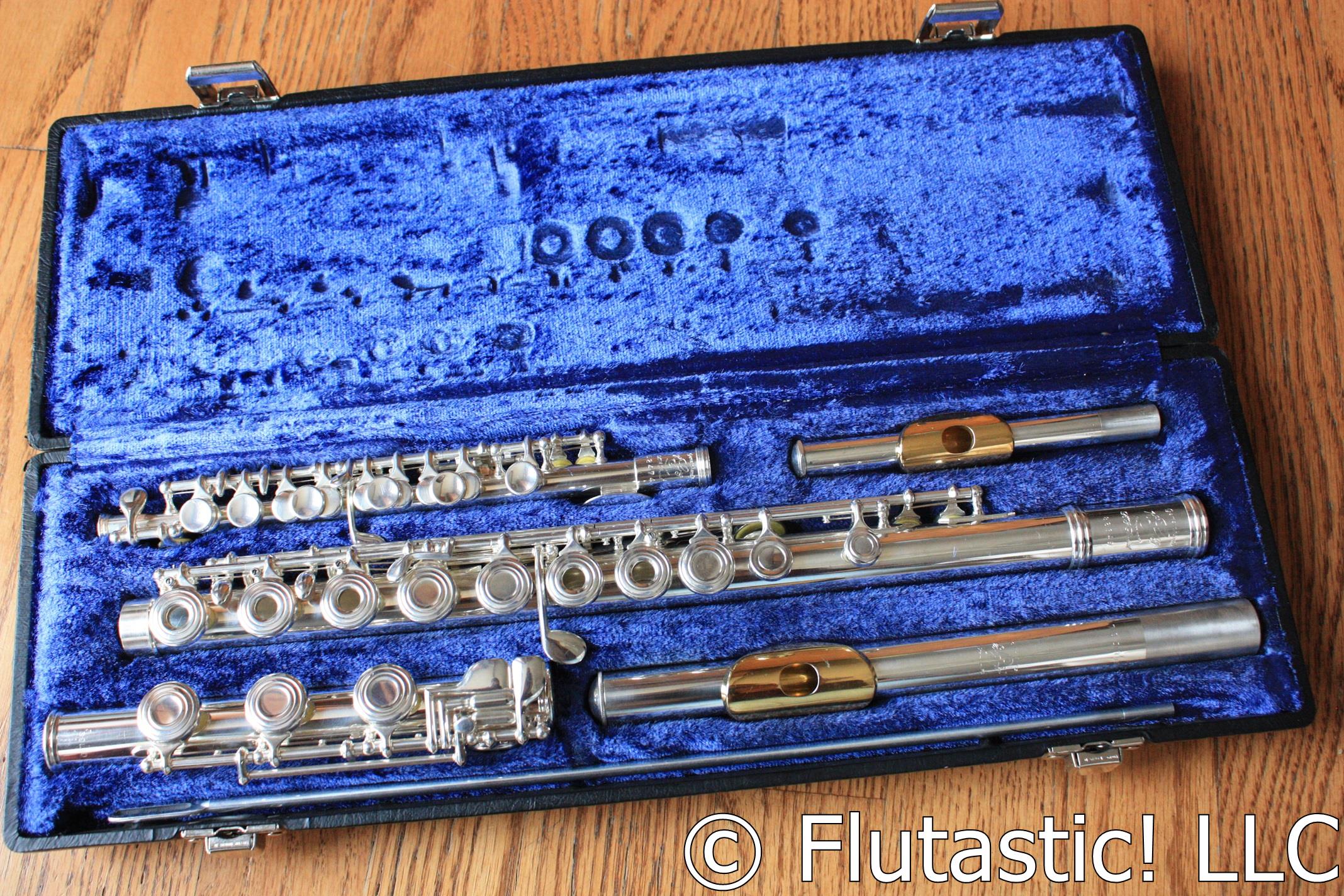 Gemeinhardt KG Special Edition Flute (Used)-Gold-Plated Lip, Inline G, B Foot - Image 9