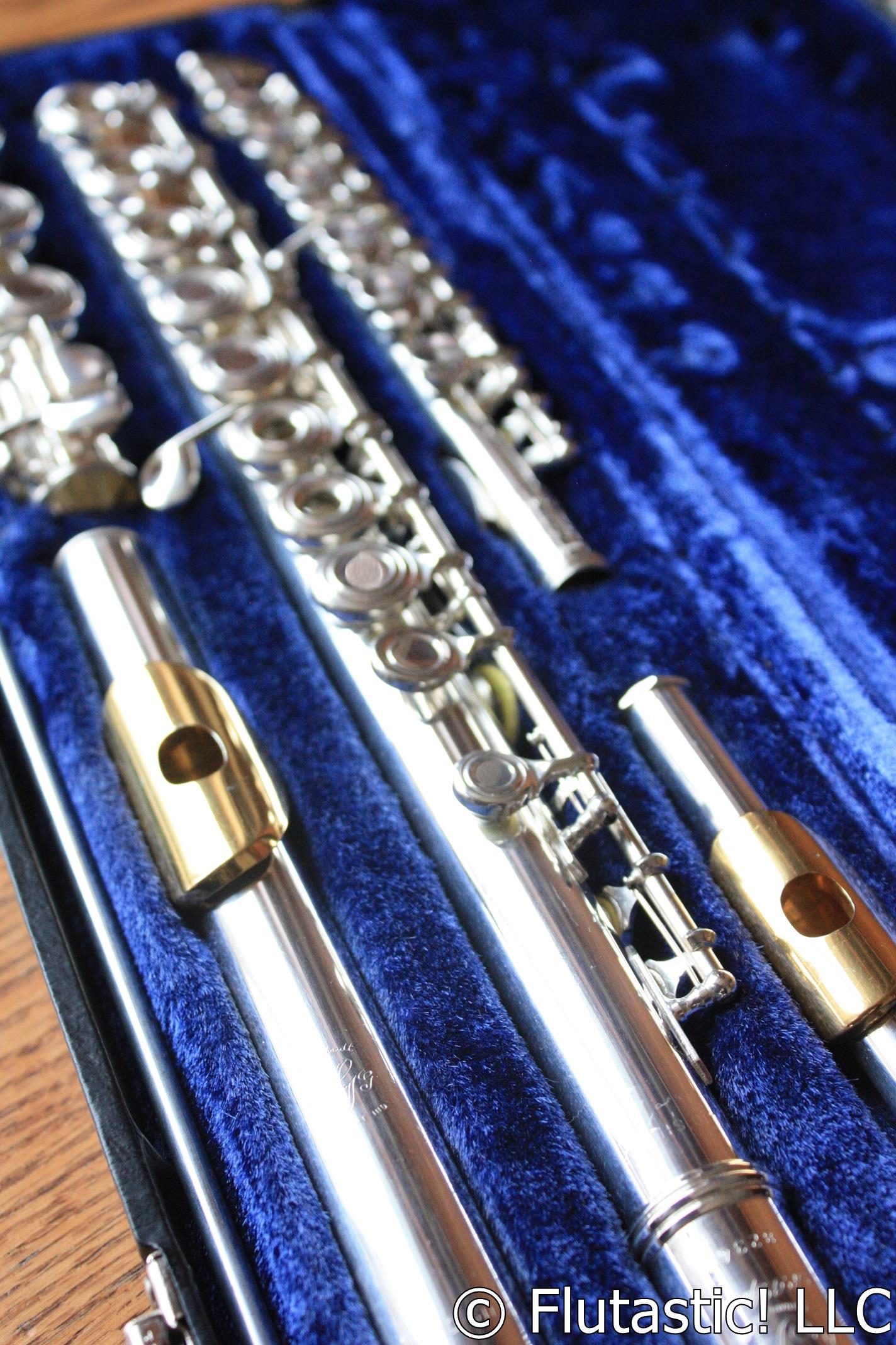 Gemeinhardt KG Special Edition Flute (Used)-Gold-Plated Lip, Inline G, B Foot - Image 10