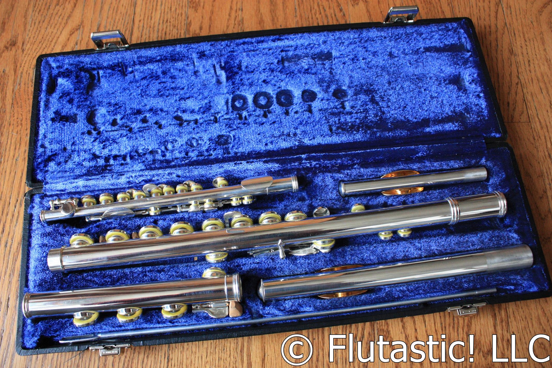 Gemeinhardt KG Special Edition Flute (Used)-Gold-Plated Lip, Inline G, B Foot - Image 11