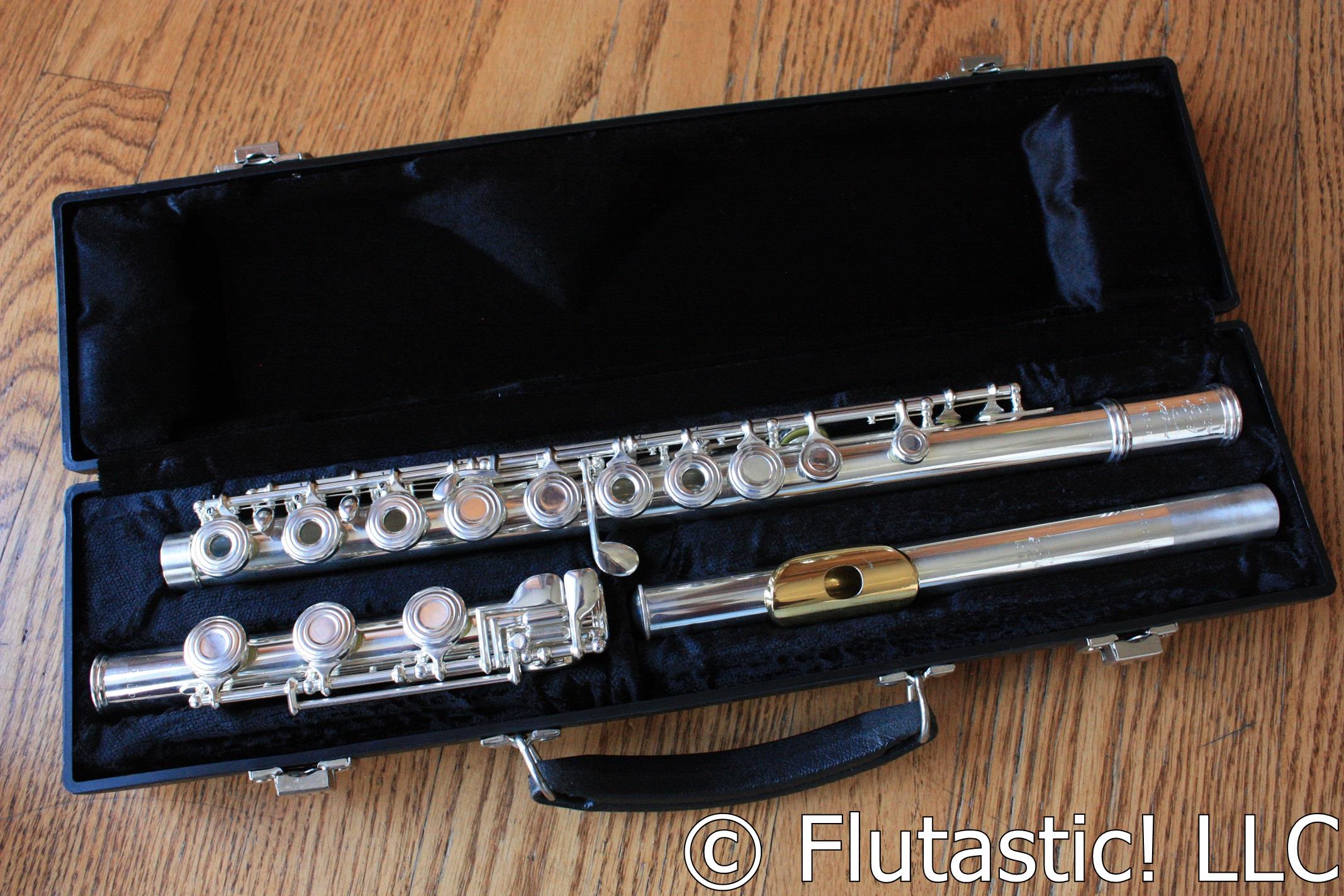 Gemeinhardt KG Special Edition Flute (Used)-Gold-Plated Lip, Inline G, B Foot - Image 3