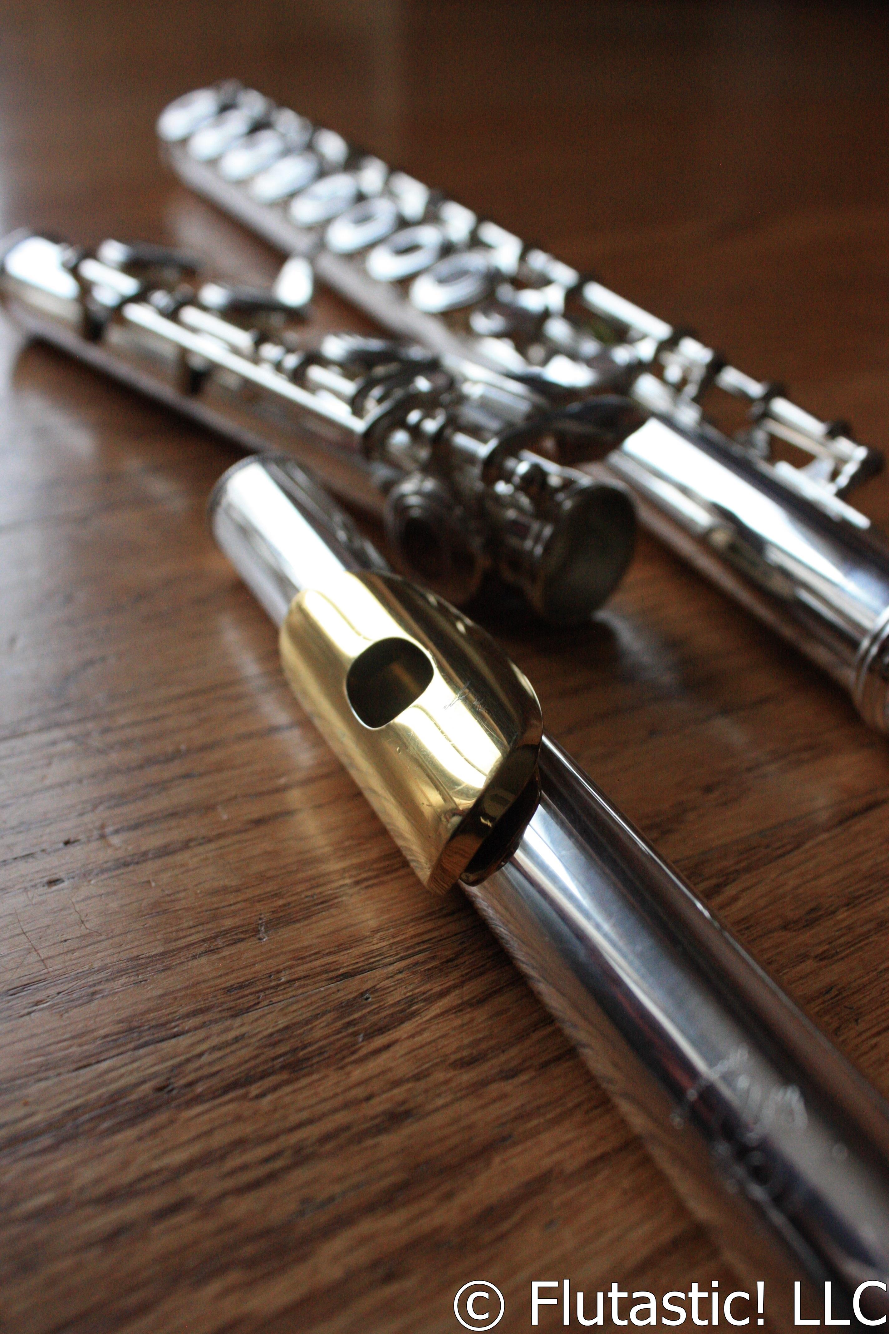 Gemeinhardt KG Special Edition Flute (Used)-Gold-Plated Lip, Inline G, B Foot - Image 5
