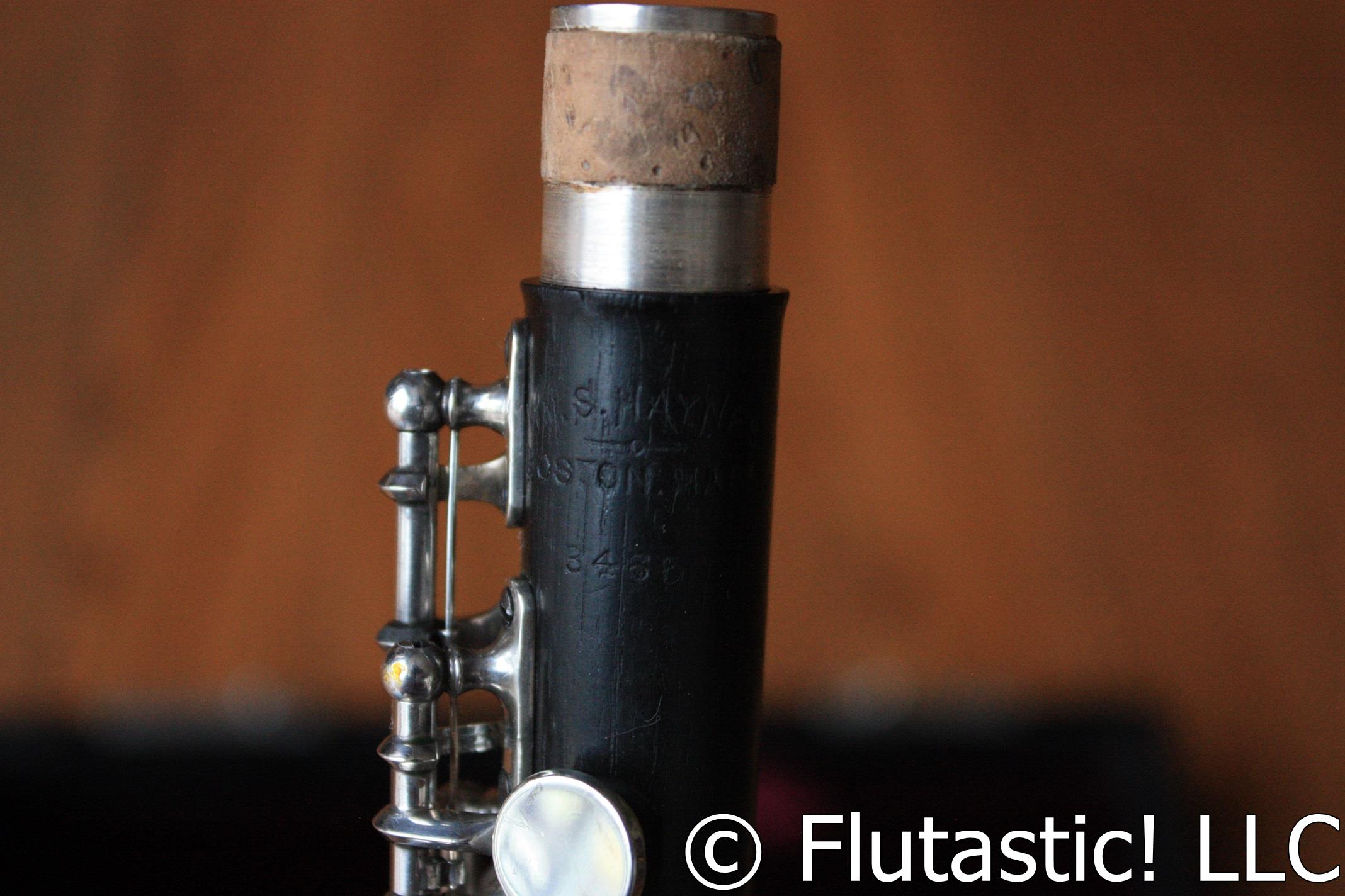 Haynes Grenadilla Wood Db Piccolo (1920s) (Used)-Excellent! - Image 7