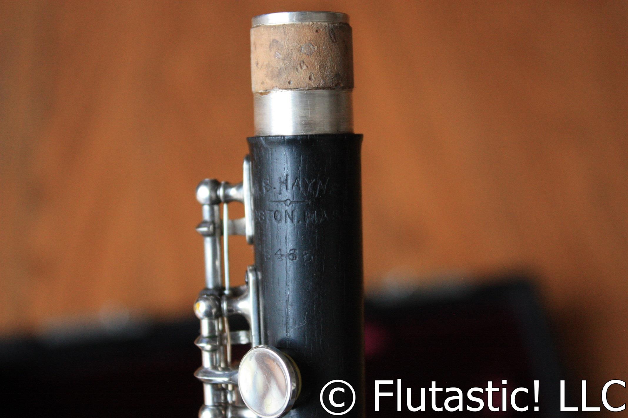 Haynes Grenadilla Wood Db Piccolo (1920s) (Used)-Excellent! - Image 6