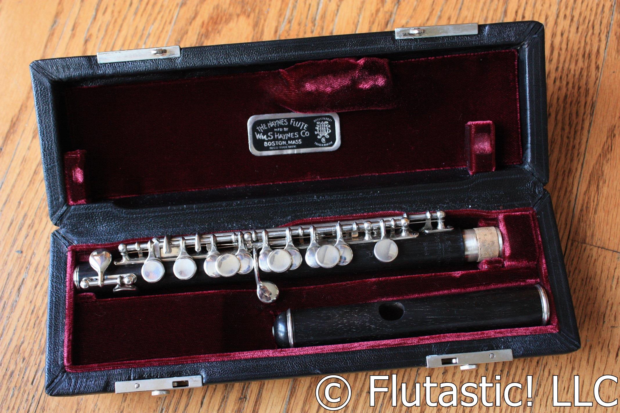 Haynes Grenadilla Wood Db Piccolo (1920s) (Used)-Excellent! - Image 4
