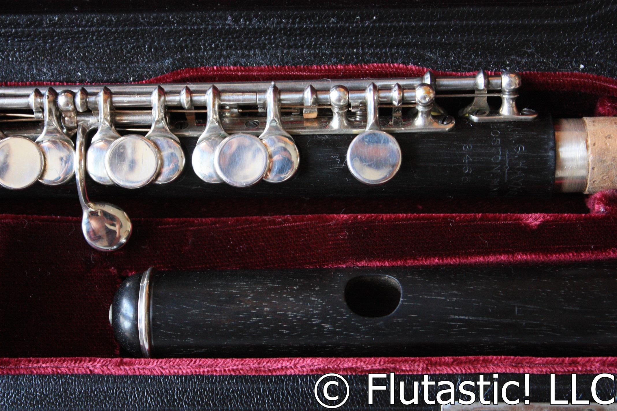 Haynes Grenadilla Wood Db Piccolo (1920s) (Used)-Excellent! - Image 3