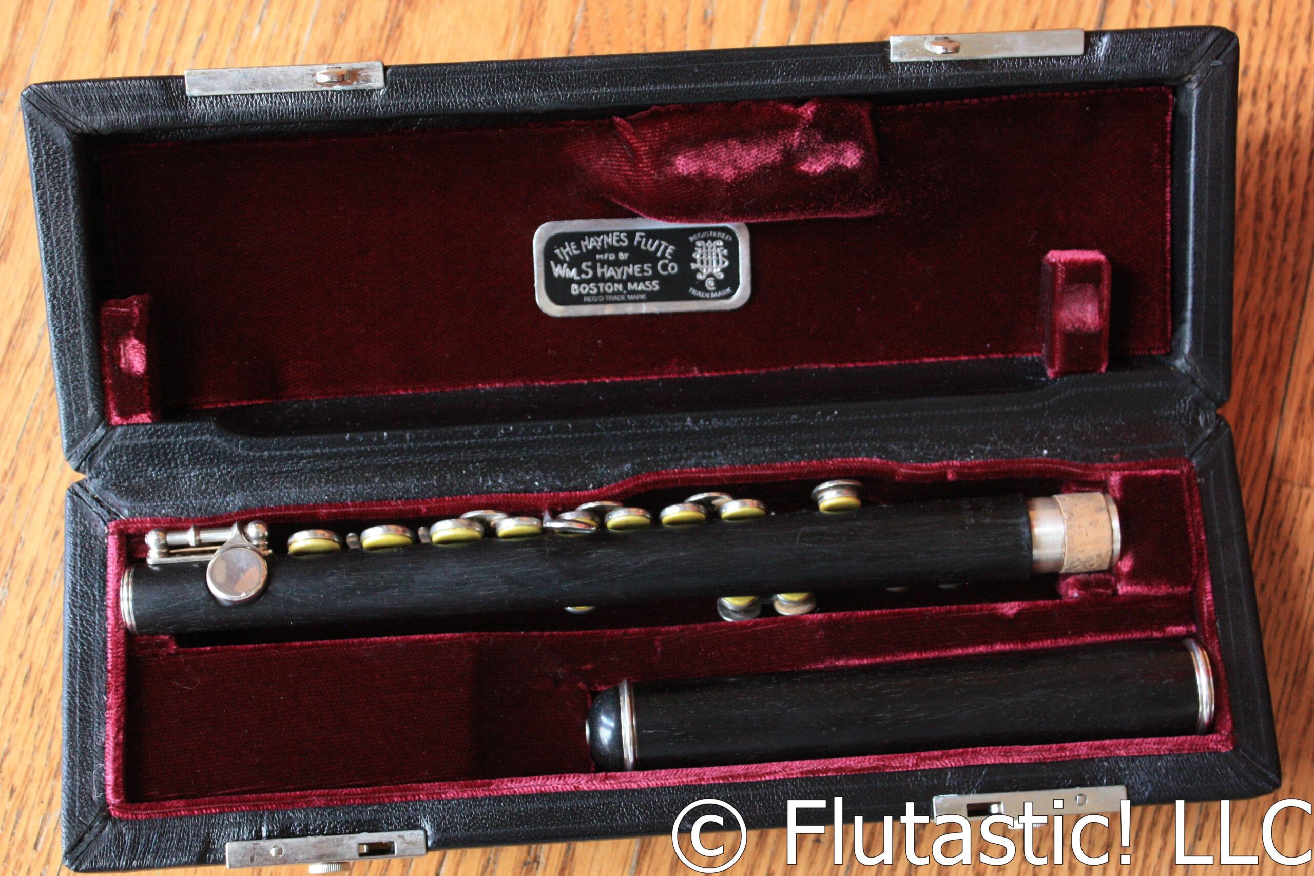 Haynes Grenadilla Wood Db Piccolo (1920s) (Used)-Excellent! - Image 5